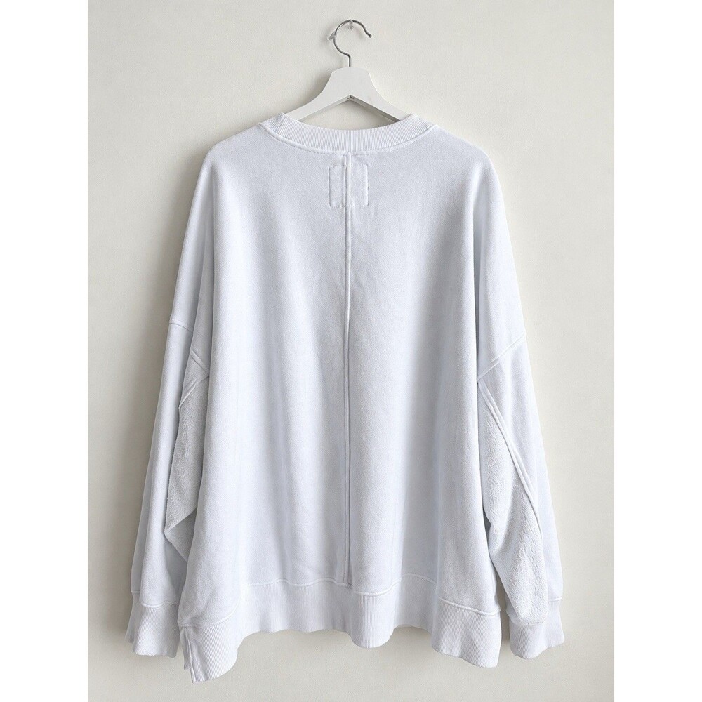 Aerie x Wicked Sweatshirt Women’s M White Pink Goes Good - Picture 2 of 8